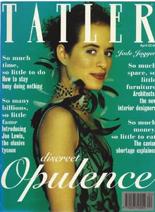 TATLER UK 1997 Jade Jagger.JPG