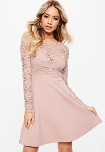 bridesmaid-pink-backless-lace-bow-detail-skater-dress (2).jpg