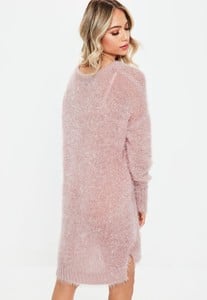 pink-plunge-sheer-jumper-knitted-dress (2).jpg