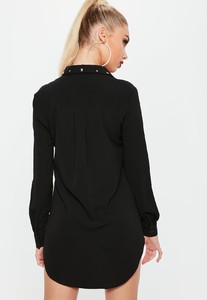 black-silver-studded-crepe-shirt-dress (3).jpg