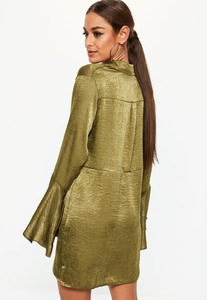 khaki-hammered-satin-twist-waist-dress.jpg 3.jpg