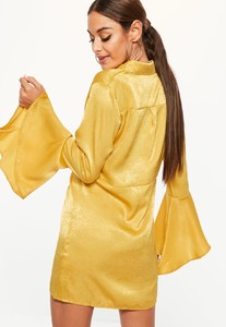 yellow-hammered-satin-twist-waist-dress.jpg 3.jpg