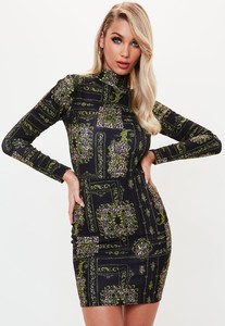 black-chain-animal-print-long-sleeve-bodycon-dress.jpg