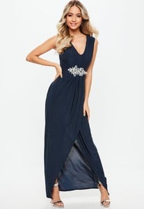 bridesmaid-navy-plunge-diamante-trim-waist-maxi-dress.jpg