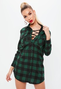 green-checked-long-sleeve-shirt-dress.jpg