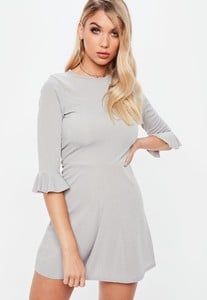 grey-frill-sleeve-rib-skater-dress.jpg