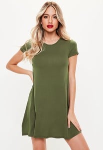 khaki-short-sleeve-skater-dress.jpg