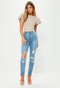 nude-flared-sleeve-lace-up-back-bodysuit.jpg