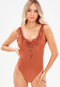 orange-textured-lace-up-fringe-front-swimsuit.jpg