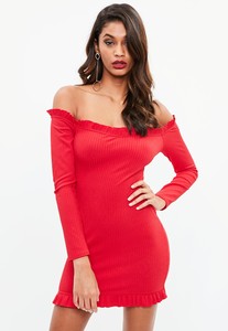 red-frill-ribbed-bardot-dress.jpg