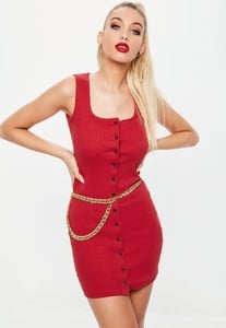 red-sleeveless-ribbed-button-down-mini-dress.jpg