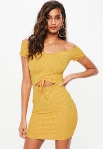 mustard-ribbed-bardot-ruched-front-bodycon-dress (1).jpg