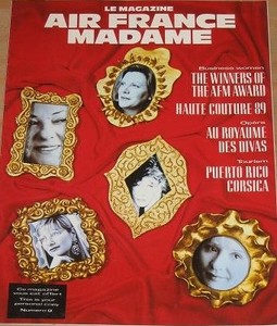 AIR FRANCE MADAME MAGAZINE NUMBER 9 1987.JPG