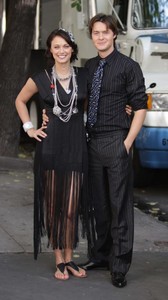 Deanna Russo - the Set of 'Gossip Girl' in New York, 02-09-2009 02.jpg