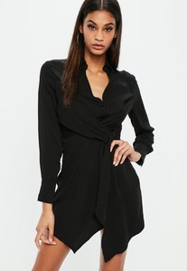 black-asymmetric-knot-front-shirt-dress.jpg