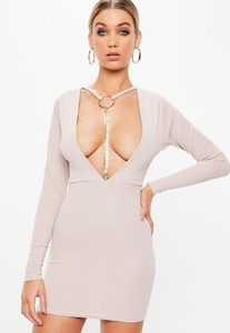 mauve-plunge-ring-chain-detail-bodycon-dress.jpg