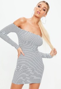 petite-white-stripe-long-sleeve-bardot-mini-dress.jpg
