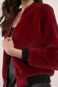 red-fuzzy-feeling-faux-fur-bomber2.jpg