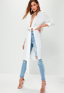 tall-exclusive-white-hammered-satin-twist-front-longline-shirt 1.jpg