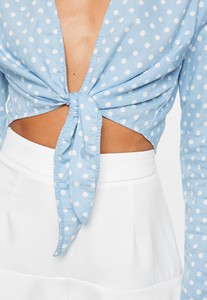 petite-light-blue-polka-dot-knot-front-denim-blouse.jpg 2.jpg