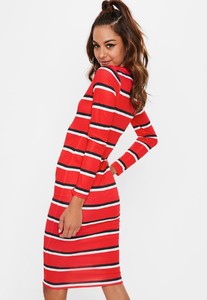 red-long-sleeve-striped-bodycon-midi-dress.jpg 3.jpg