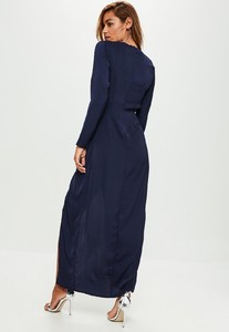 navy-wrap-front-shirt-maxi-dress 3.jpg