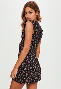 black-floral-print-short-sleeve-frill-jersey-dress 3.jpg