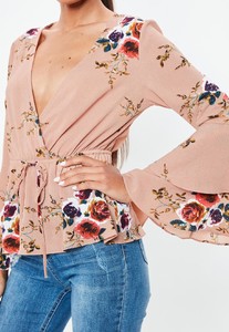 pink-tie-waist-flute-sleeve-floral-blouse.jpg 2.jpg