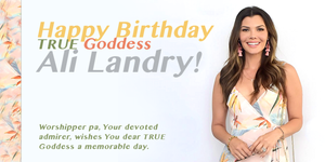 Happy Birthday Ali Landry!