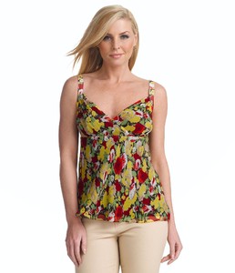 AK Anne Klein Chiffon Floral-Print Blouse.jpg