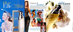 VICTORIO %100 LUCCHINO Abril 1996 Spain 3 pages 'Elle en Elle - Abril, aroma de pasarela'-L.jpg