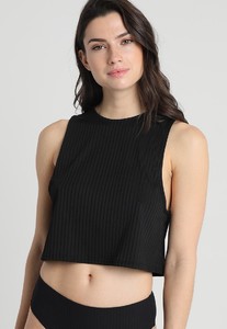 LASCANA - CAPSULE CROPTOP - Beach accessory - Black1.jpeg