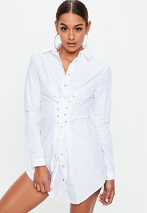 white-lace-up-front-shirt-dress.jpg