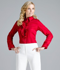 Alex Marie Blair Woven Shirt holiday_red.jpg