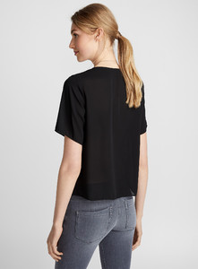 Contemporaine - Fluid boxy blouse - Black - A2_1.jpg