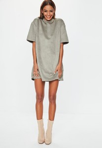 dark-grey-oversized-high-neck-suede-dress.jpg 1.jpg