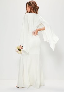 bridal-white-v-plunge-cape-sleeve-maxi-dress (2).jpg