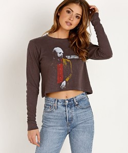 daydreamer-tom-petty-crop-long-sleeve-charcoal 2.jpg