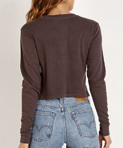 daydreamer-tom-petty-crop-long-sleeve-charcoal 4.jpg