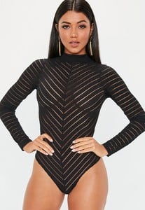 black-long-sleeve-high-neck-chevron-bodysuit.jpg