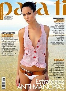 Priscila Crivocapich, Para Ti February 2008.jpg