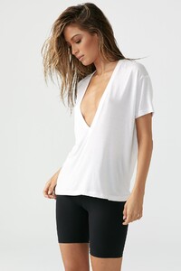 Joah-Brown-Plunge-V-Neck-Tee-White-Side537.jpg