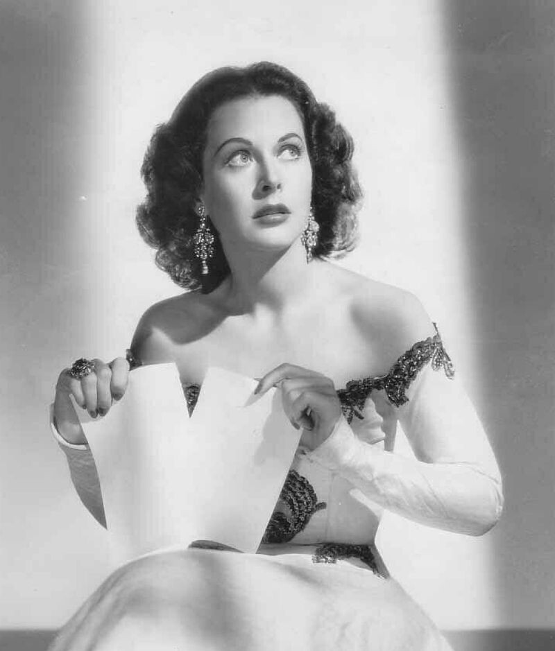 Hedy Lamarr.