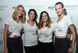 [1175607835] Victoria's Secret Angel Cycle To End Cancer Hosted By Angels Martha Hunt, Josephine Skriver, Alexina Graham, Chey Carty, Gizele Oliveira, Josie Conseco, Lorena Duran And Sofie Rovenstine At Flywhee.jpg