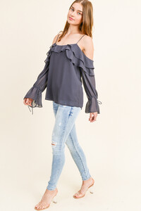 charcoal-grey-chiffon-ruffled-cold-shoulder-long-bell-sleeve-blouse-top__4.jpg