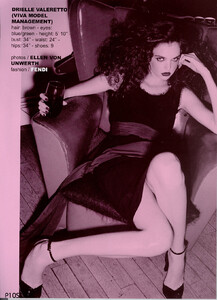 Vogue Italia (December 2005, Models Supplement) - Drielle Valeretto - 004.jpg
