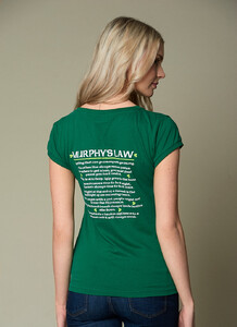 Ladies Exclusive Murphys Law V-Neck T-Shirt 02.jpg