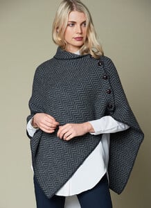 Herringbone Wool Poncho grey.jpg