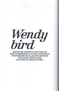 Kirsten Dunst Lula magazine #2 'Wendy bird' ph-Ellen von Unwerth 001.jpg