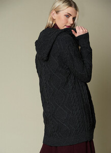 blarney hannah aran cardigan charcoal 03.jpg